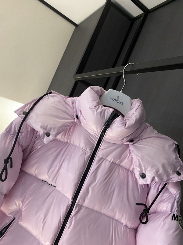 ハイクオリティダウンジャケット側面デザイン